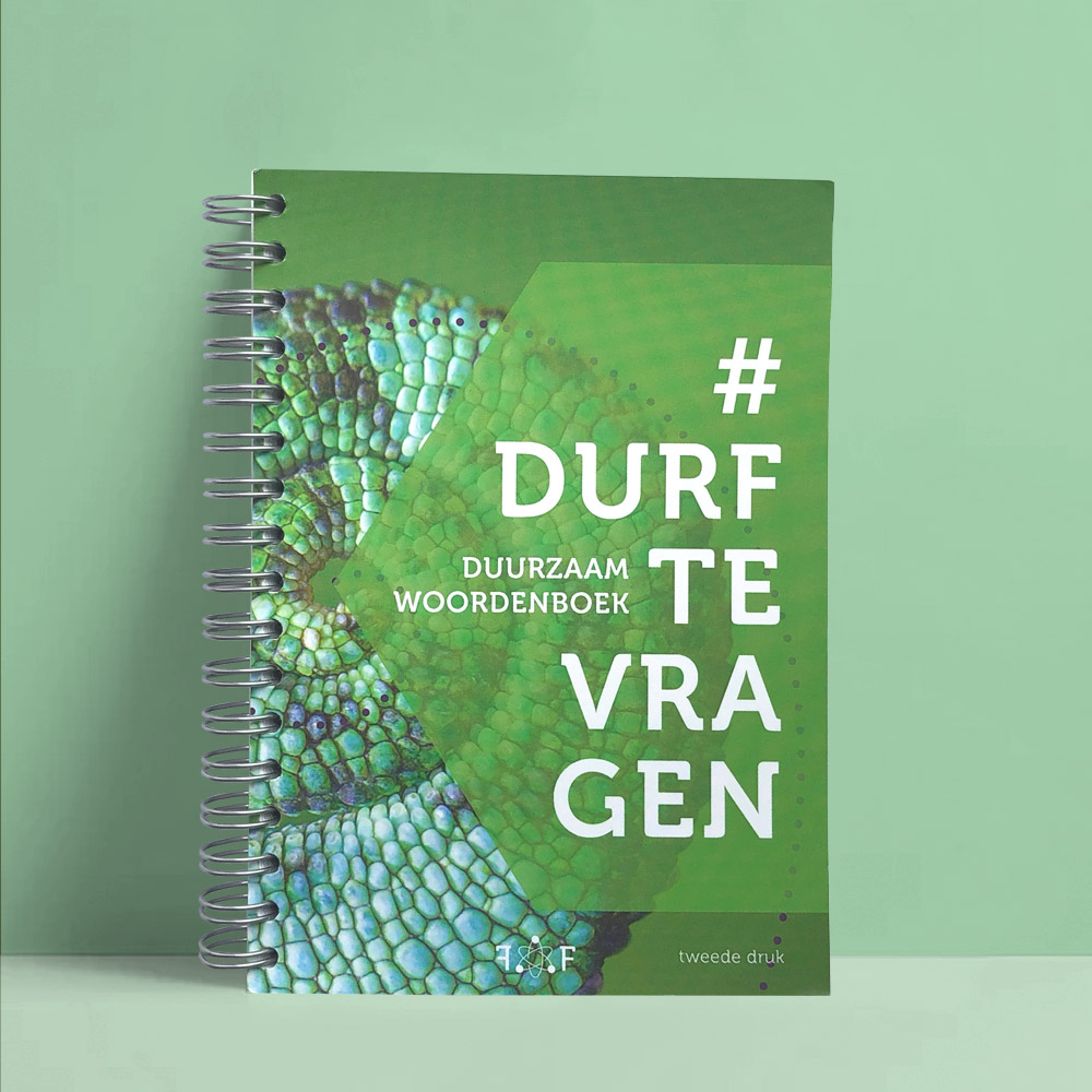 ontwerp boek Duurzaamheid • Jeanne design • grafische vormgeving boek