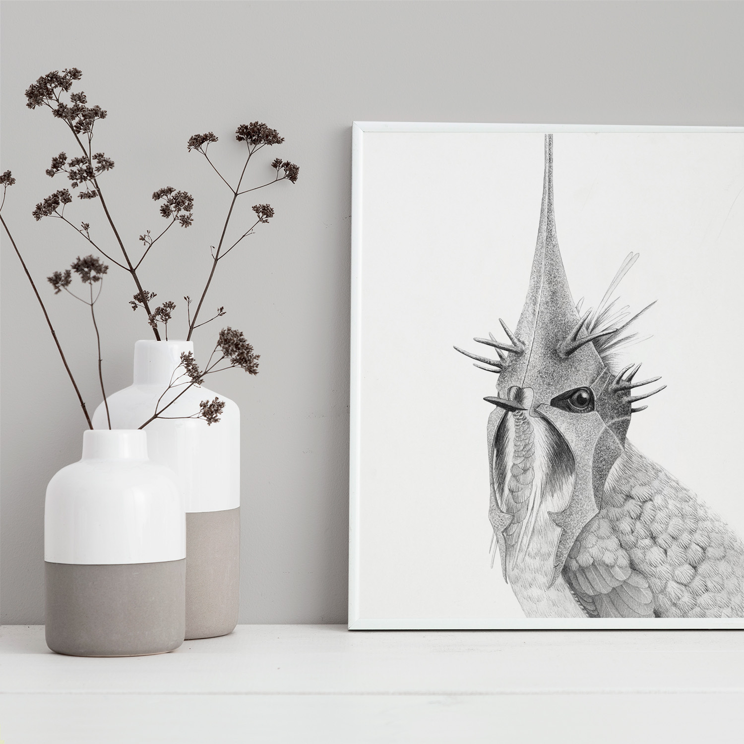 Kolibrie Illustratie Project • Print of poster  • Jeanne design