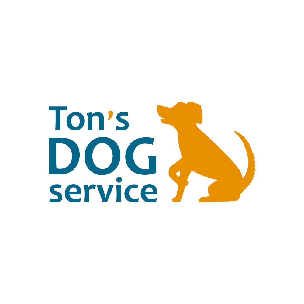 logo ontwerp Ton's DOG service • Jeanne Design • logo laten ontwerpen Arnhem