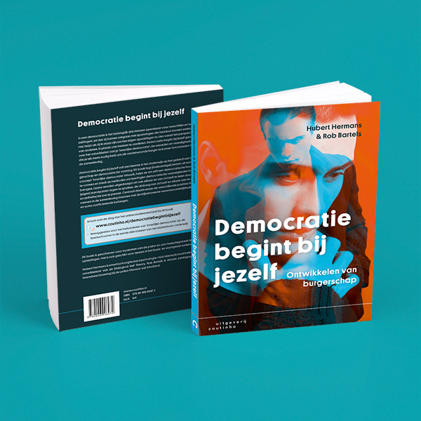 ontwerp boekomslag Democratie begint bij jezelf • Jeanne Design • grafische vormgeving boekomslag