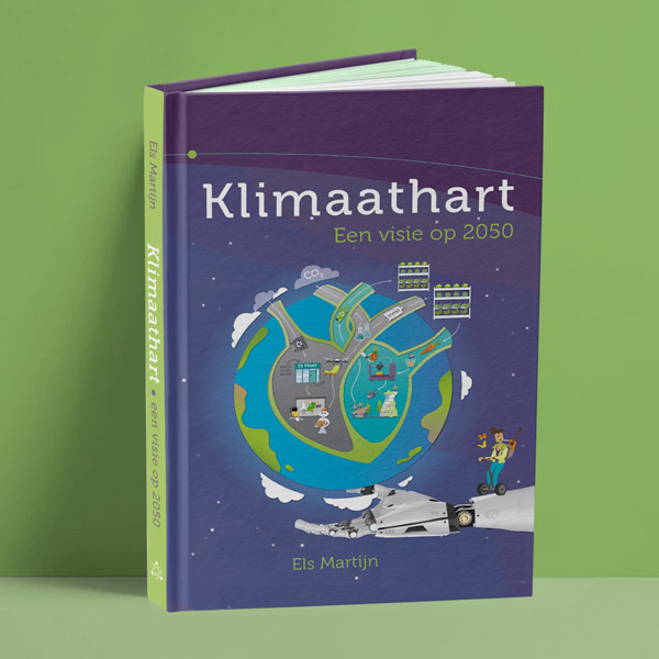grafisch ontwerp en illustratie boek Klimaathart